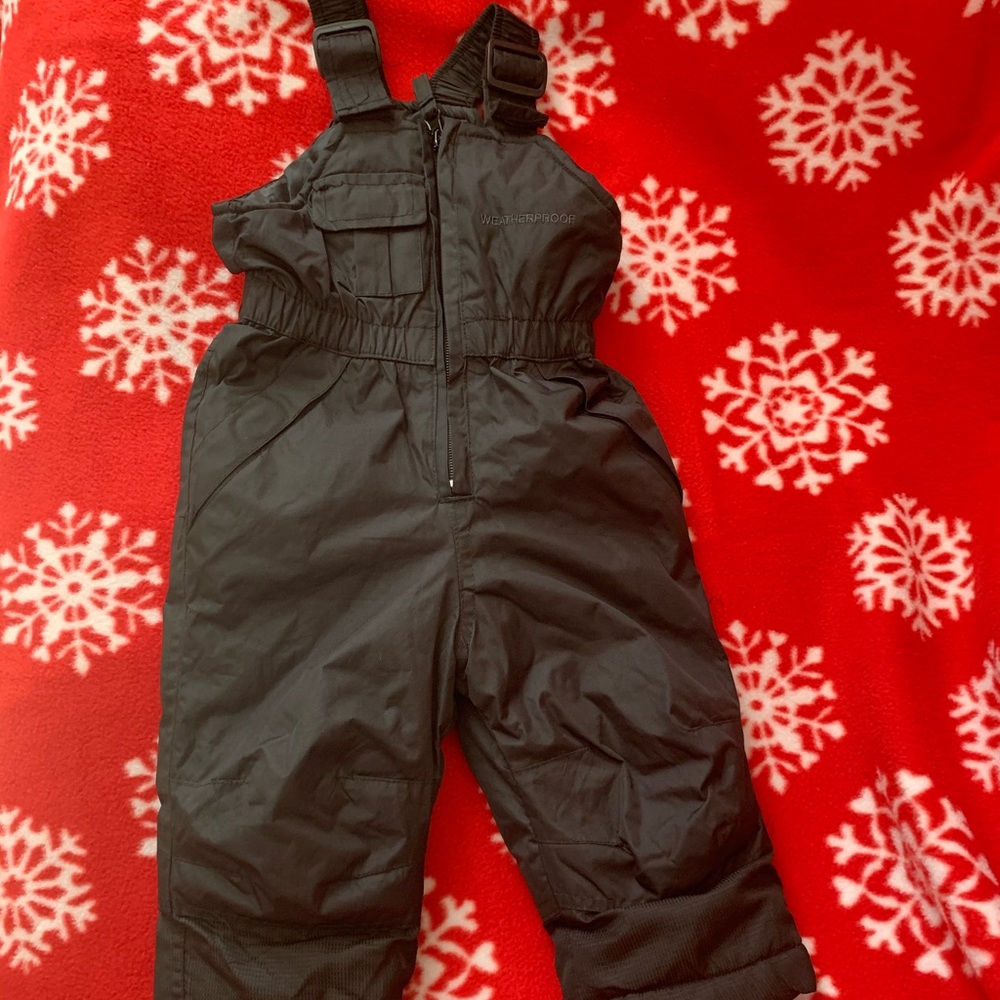 Infant 12 month ski bib coveralls insulated.